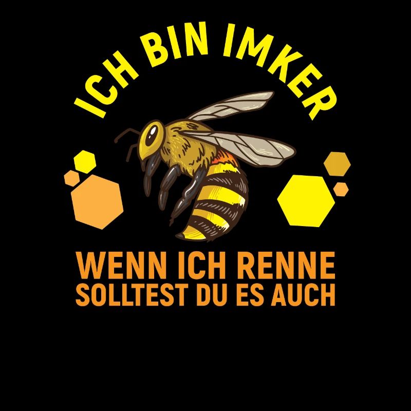 Ich bin Imker wenn ich renne Bienenzüchter