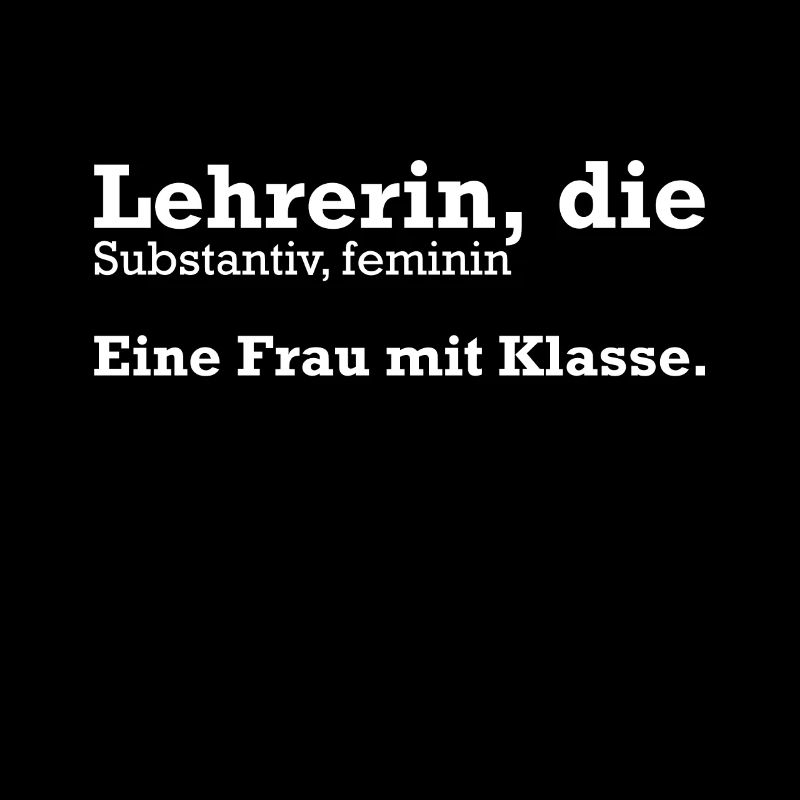 Lehrerin Eine Frau mit Klasse