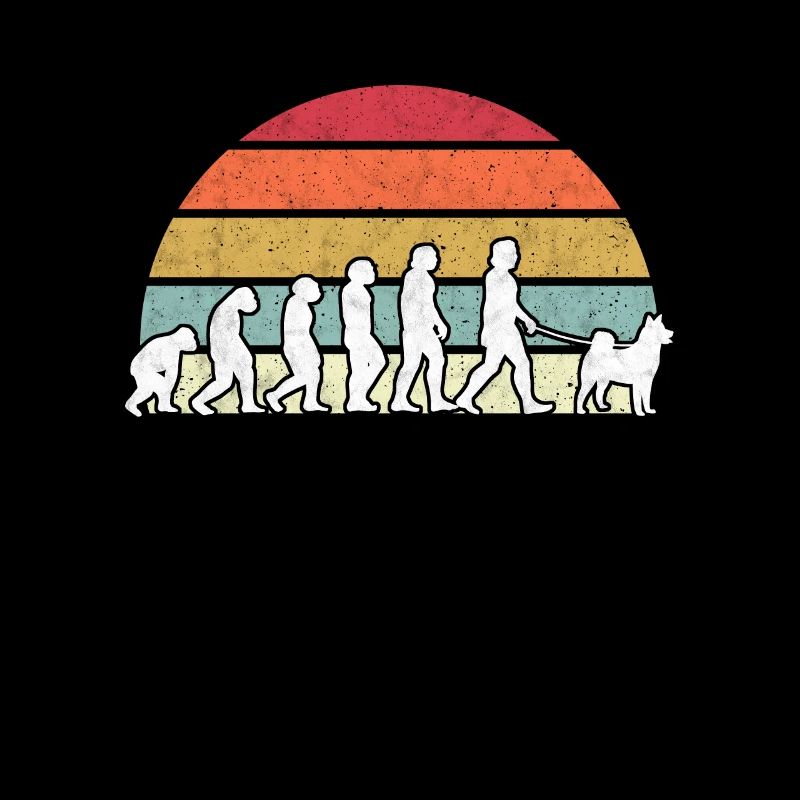 Akita Inu Evolution cadeau de chien japonais