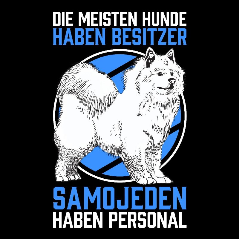Samojede Personal Schlittenhund Samojedenspitz