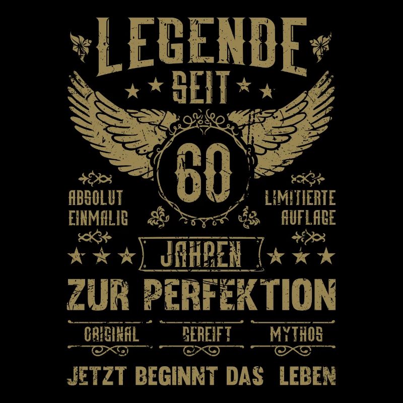 Legende seit 60 Jahren 60. Geburtstag
