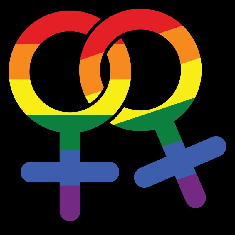 LGBT Lesbisch weiblich Geschenk Symbol