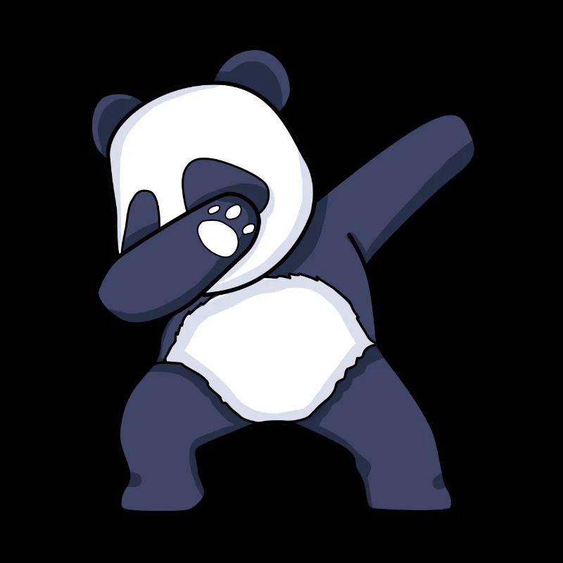 Dabbing Panda Dab Dance Panda dansant