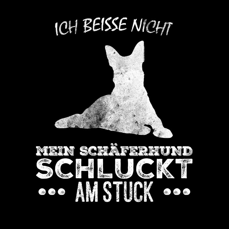 Ich beiße nicht Deutscher Schäferhund Design