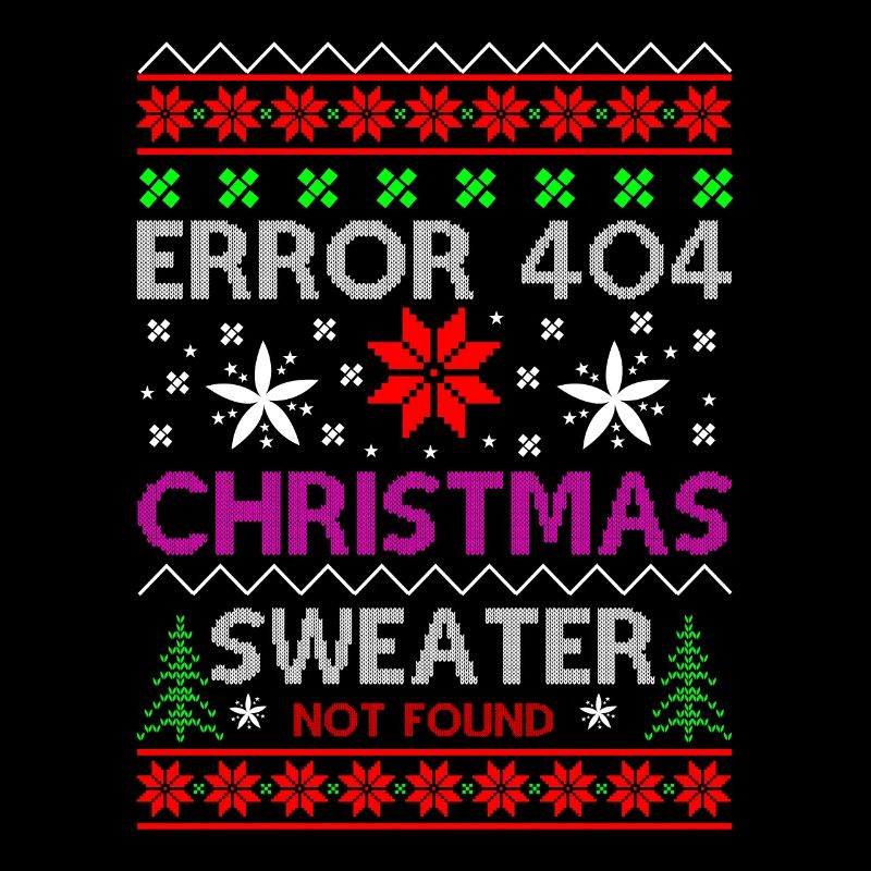 error ugly christmas