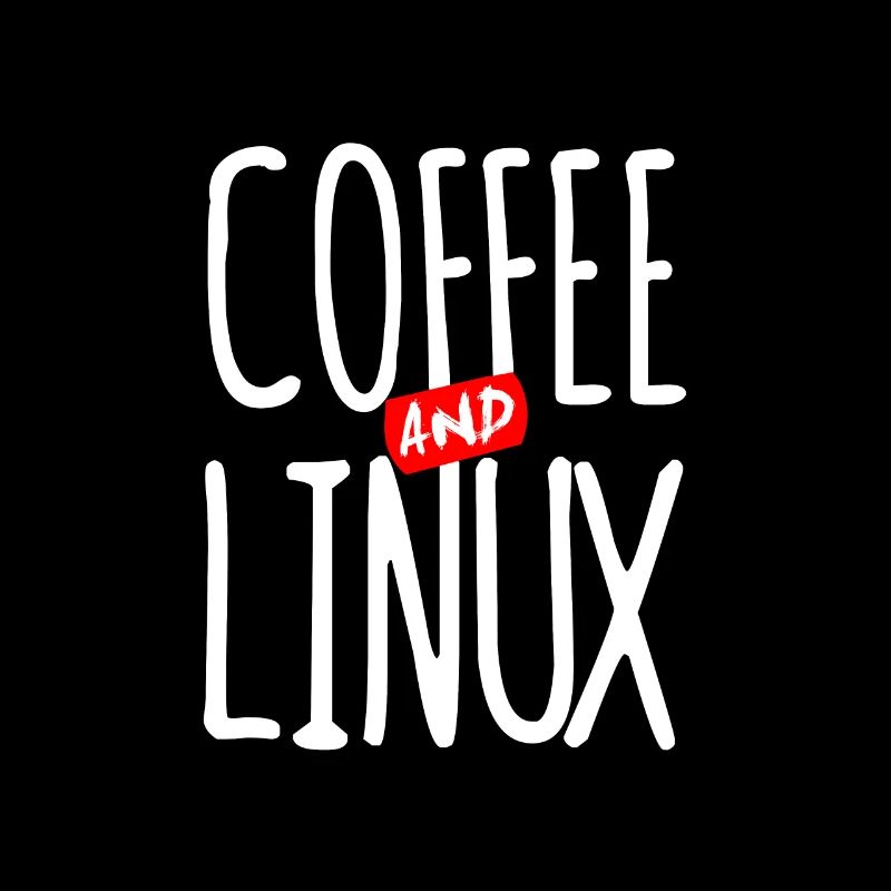 Geek Linux Coffee Nerd PC-ordsprog