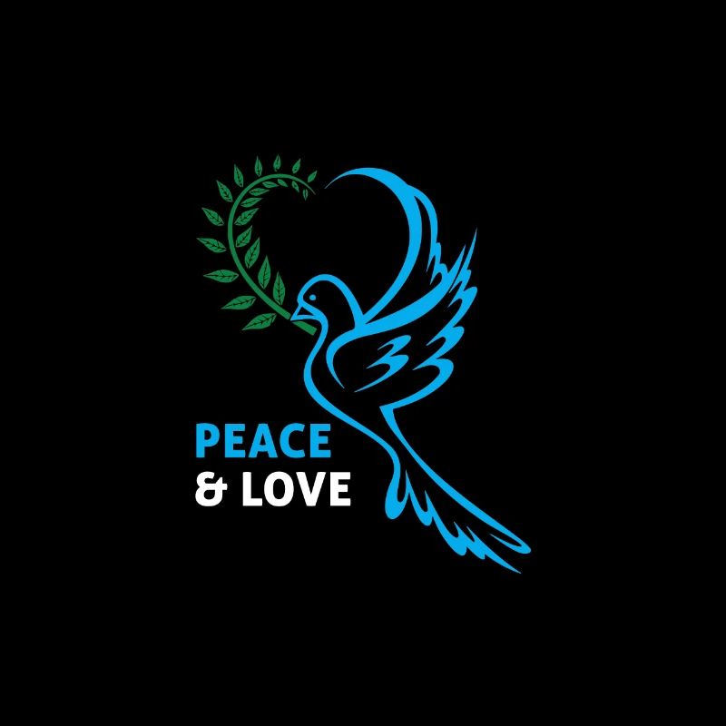 Peace and Love Peacebird
