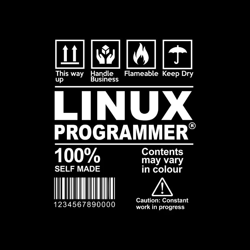 Geek Linux Programmierer lustige Definition