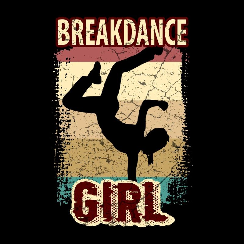 Breakdance Mädchen Tänzerin