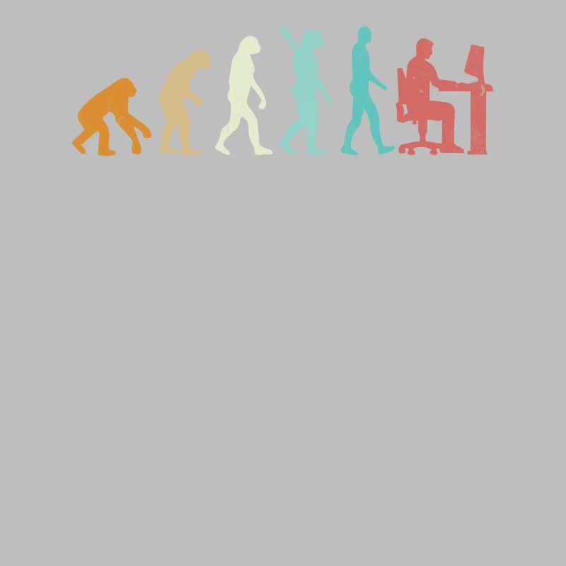 Evolution Programmeur Codeur Gamer Développeur Geek