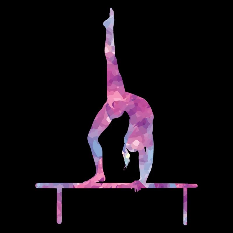 Gymnastics painting