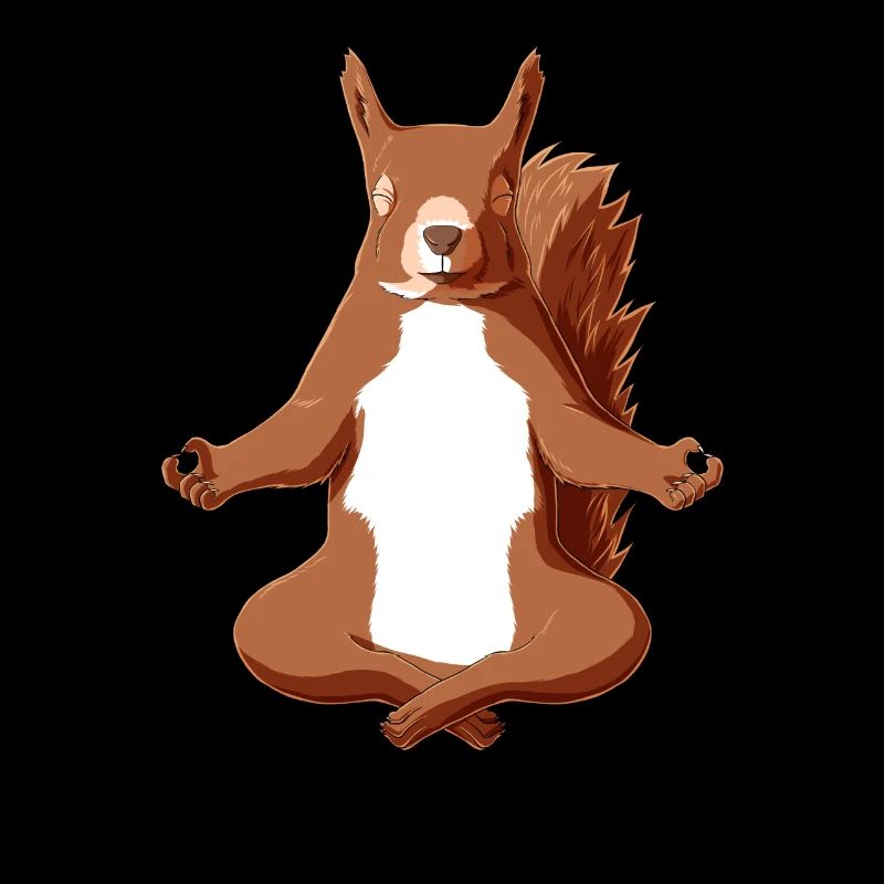 Yoga Eichhörnchen
