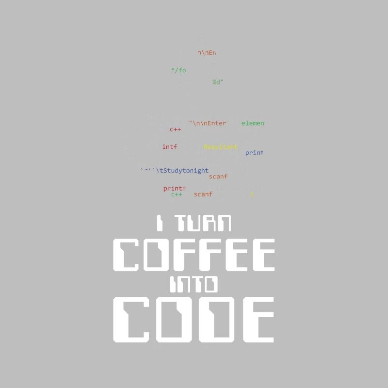 Ich verwandle Kaffee in Code-Codierer, der HTML-Geschenk codiert