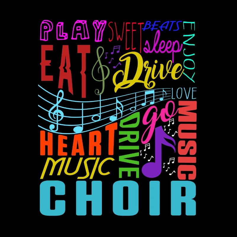 Chormusik Chor Chor Musik Dirigent Geschenk