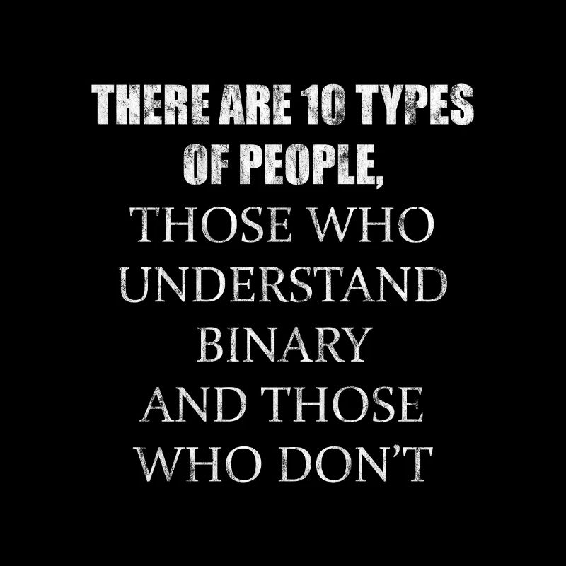 There Are 10 Types Of People, Binary Joke