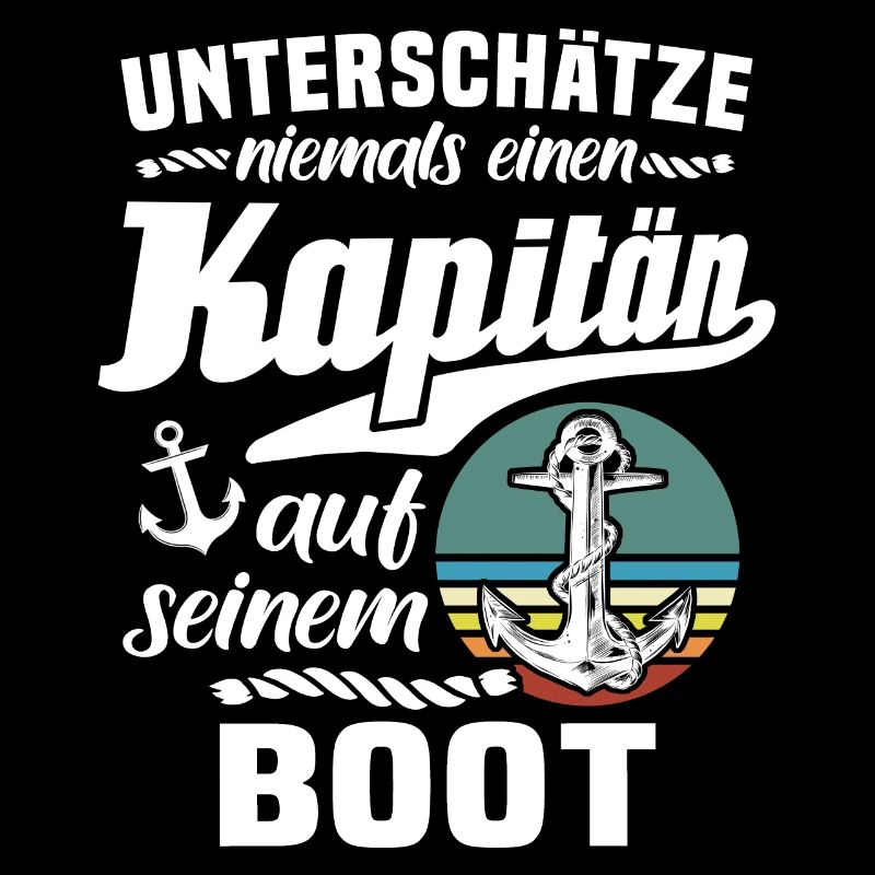 Kapitän Boot Anker Bootsführerschein