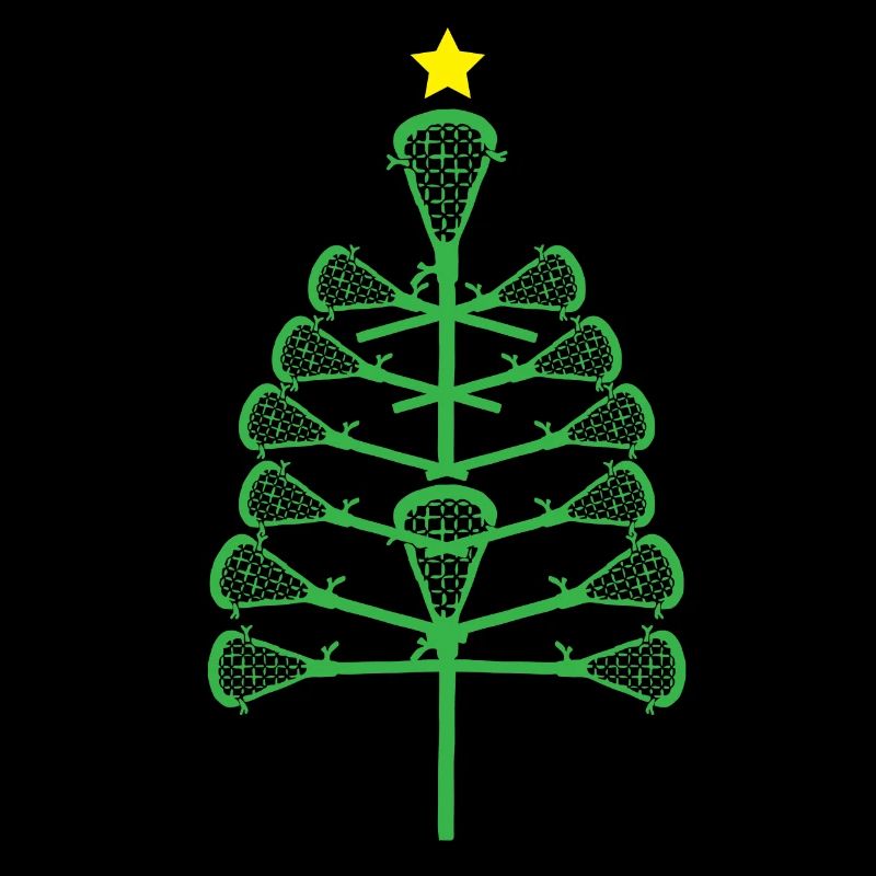 Lacrosse Weihnachtsbaum - Lacrosse Player