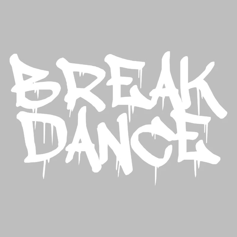 Breakdance Graffiti Geschenk Breakdancer 80er