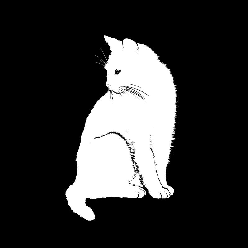 CAT SITS ET BLANC | IDEE CADEAU