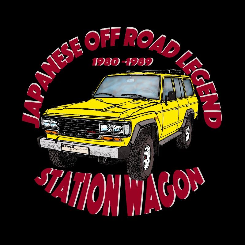 Station wagon yellow
