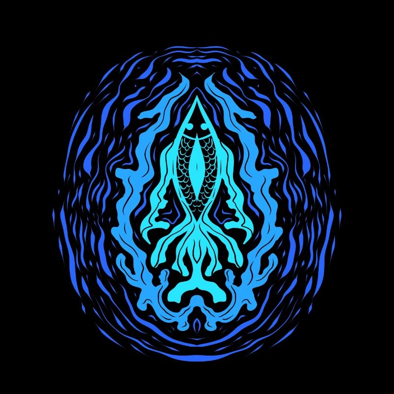 « AQUA » ~ Modèle de poisson psychédélique