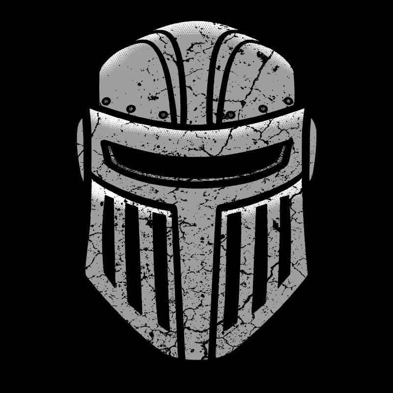 Ritter Helm Rüstung Mittelalter