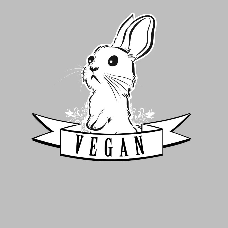 Vegan Bunny Rabbit Rabbit Rabbit Vegetarian