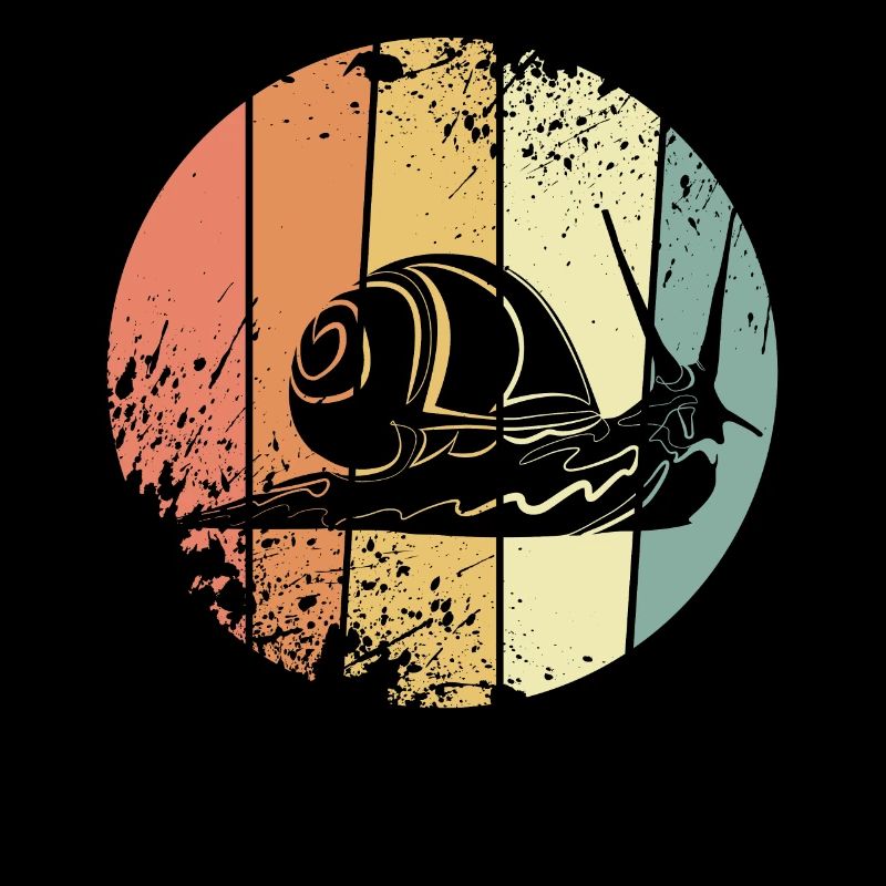 Schnecke retro