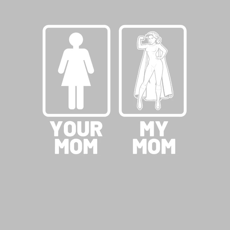 Super Mutter Mama Muttertag Heldin Powerfrau