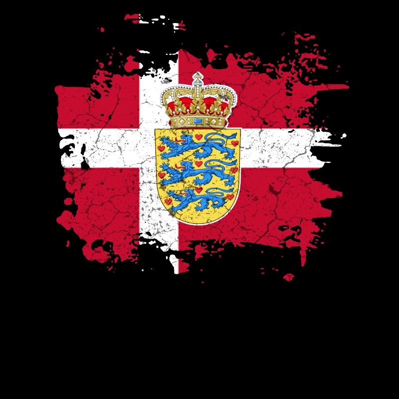 Drapeau des armoiries du Danemark