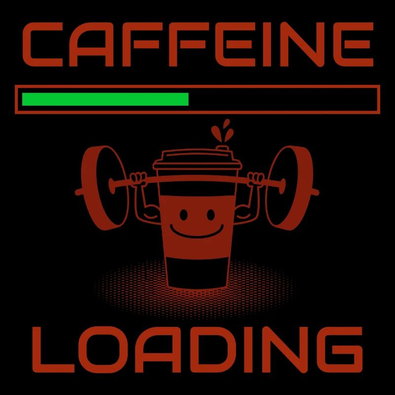 Caffeine loading design for all coffee lovers.