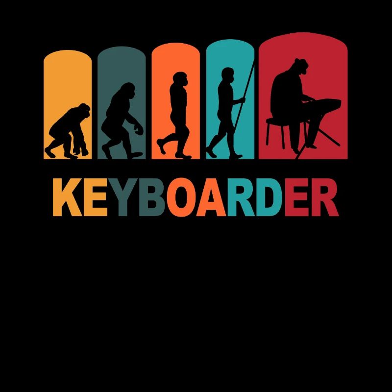 Keyboarder Evolutions Keyboardspieler