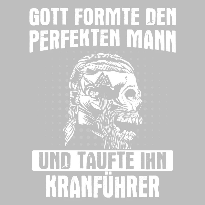 Kranführer Kran Baustelle Kranfahrer Spruch