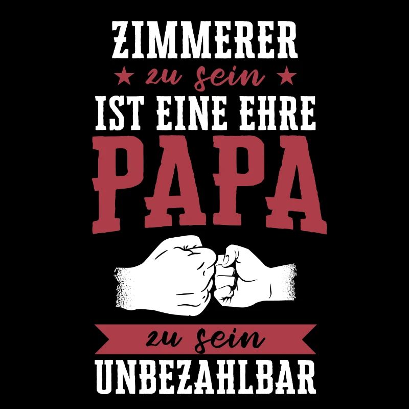 Zimmerer Zimmermann Handwerker Schreiner Spruch