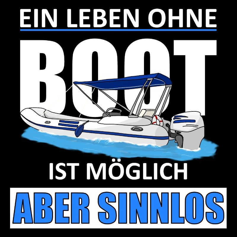 Ein leben Ohne Boot Schlauchboot