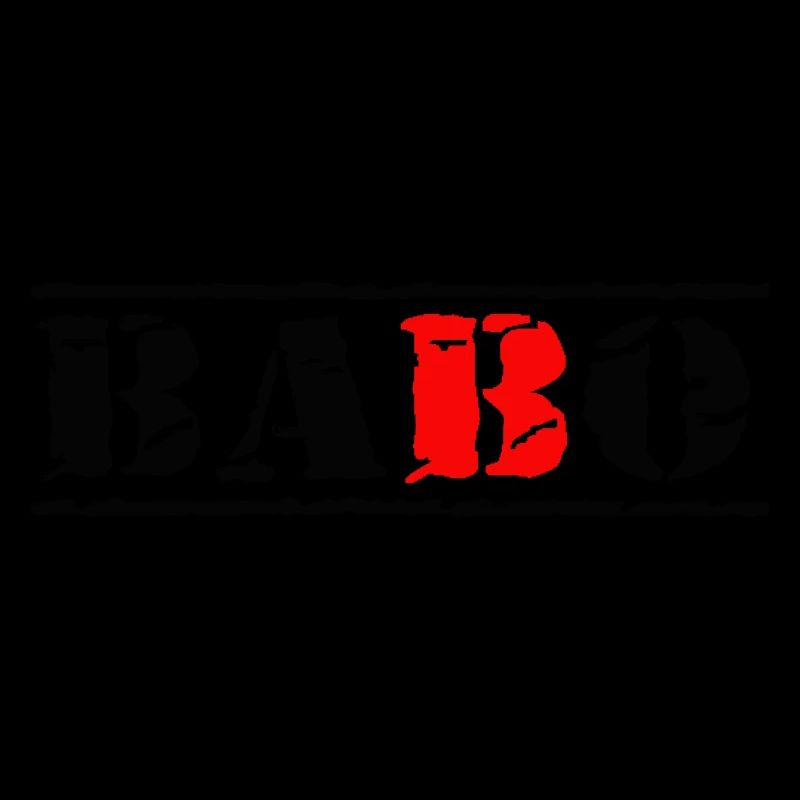 stempel babo schwarz rot