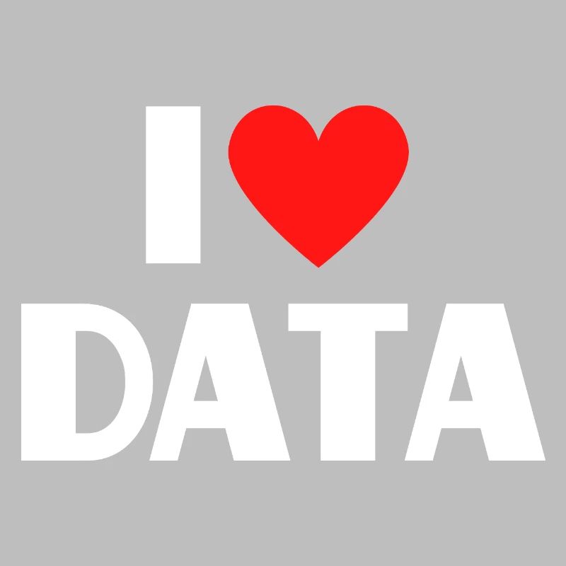 Ich liebe Daten Lustiger Computer Nerd Spruch