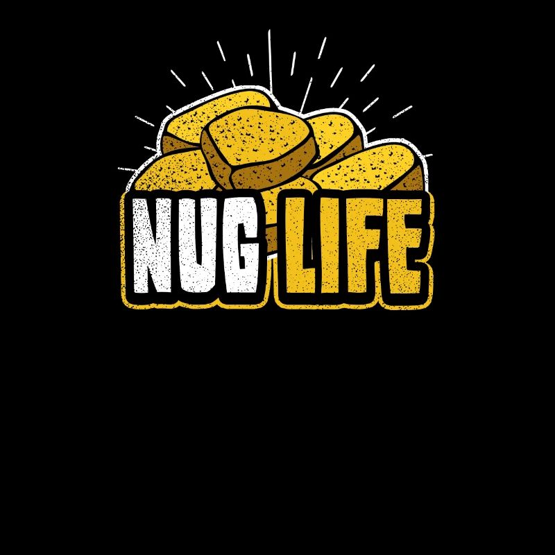 Chicken Nugget Nug Life Gift