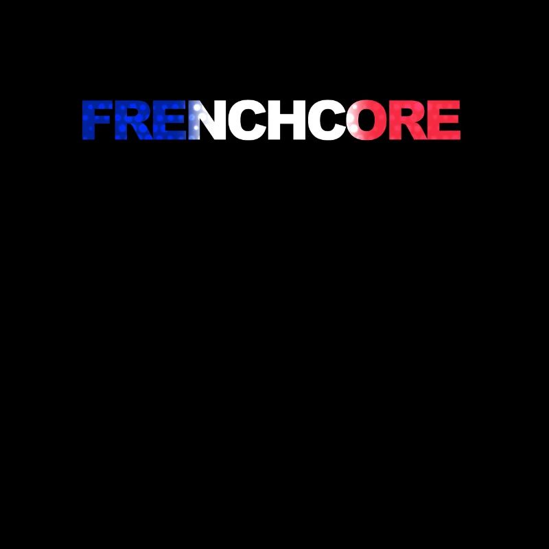 Frenchcore Flagge Hardstyle