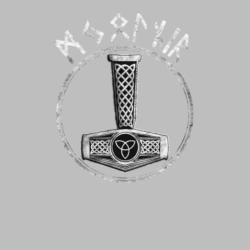 Valknut Valhalla Thors Mjolnir Symbol Geschenkidee
