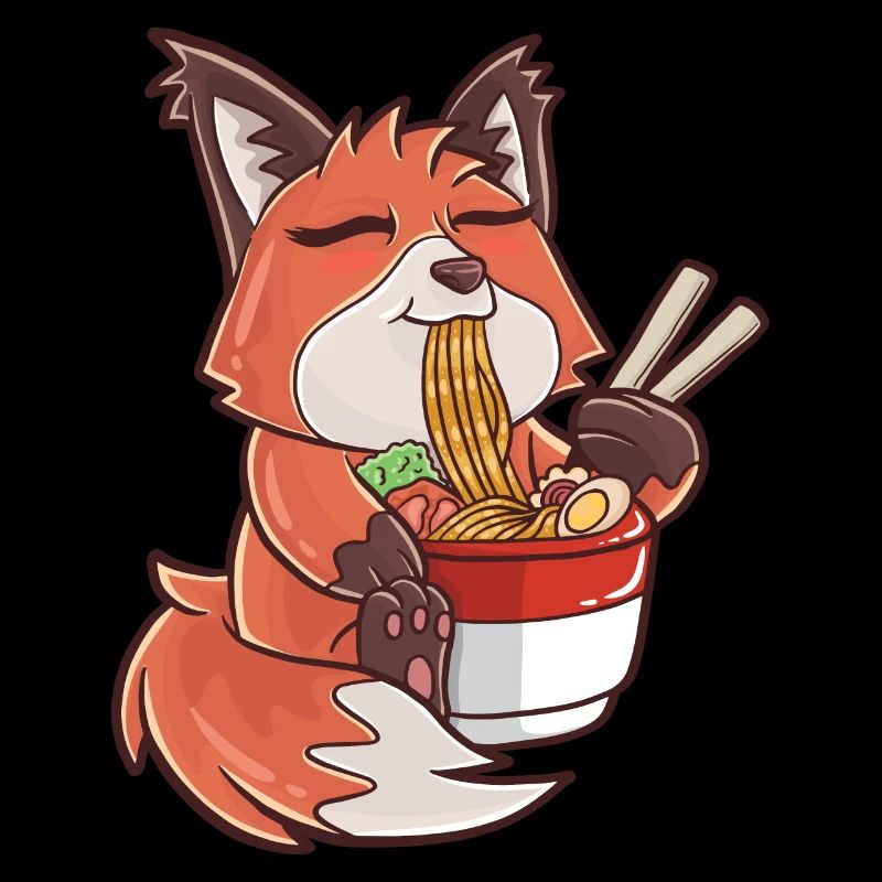 Ramen Kawaii Fuchs