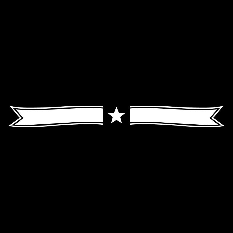 Star banderole line