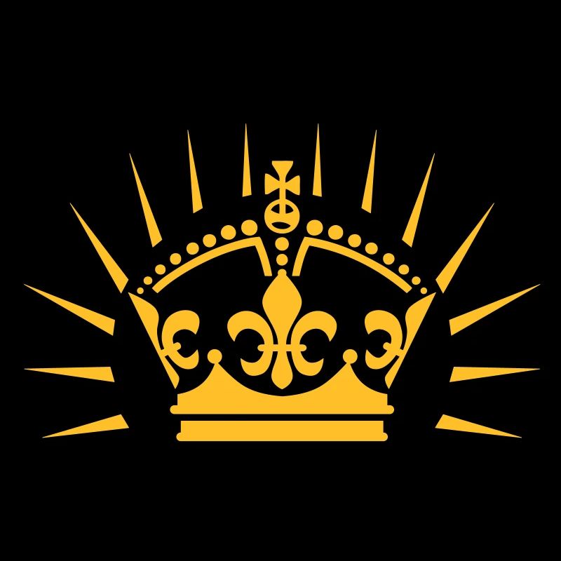 58 Crown Rays King Queen