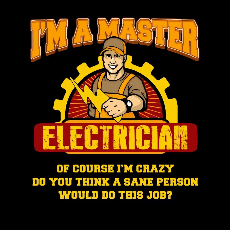 Elektriker Elektrik Elektrizität Strom Geschenk
