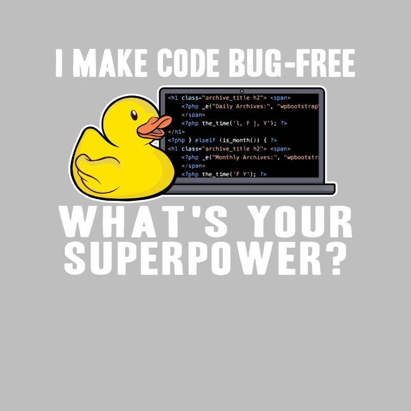 Programmeurs Canard Programmation Debugging Drôle