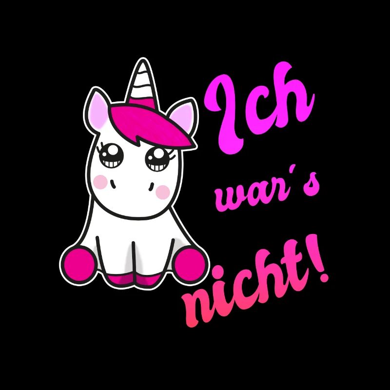 Lustiges Einhorn ich war´s nicht