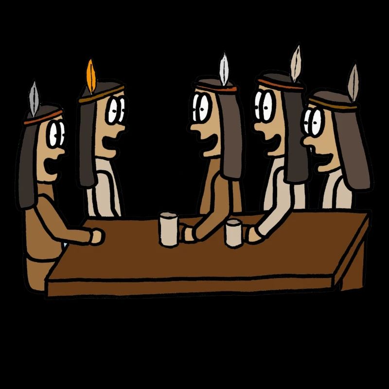 Regulars' table black