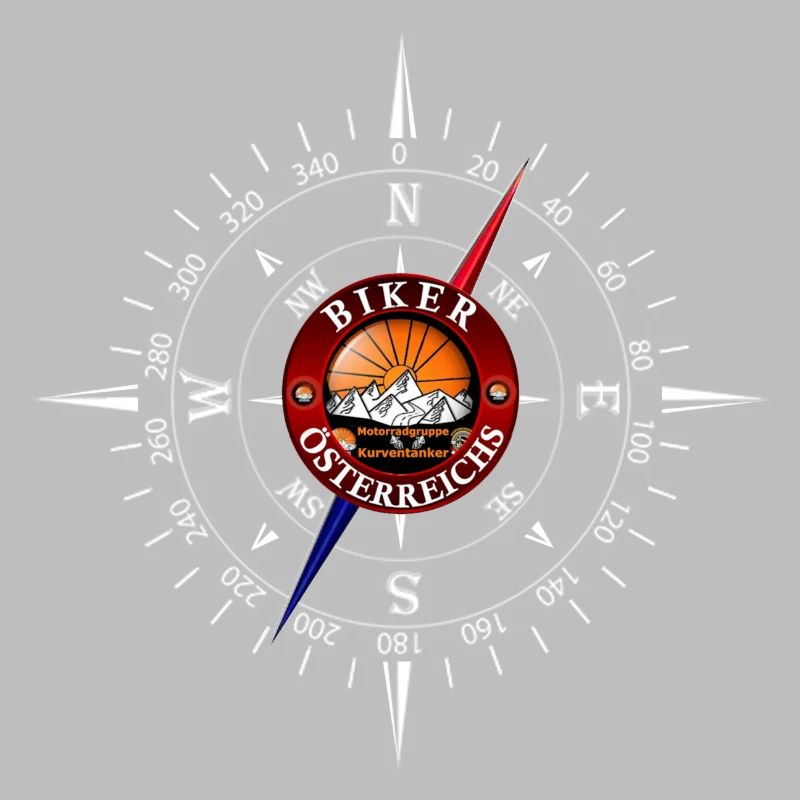 Biker Adventure Compas