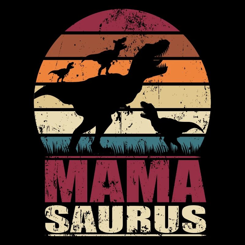 Mamasaurus Rex dinosaure Mère Dino Triplés