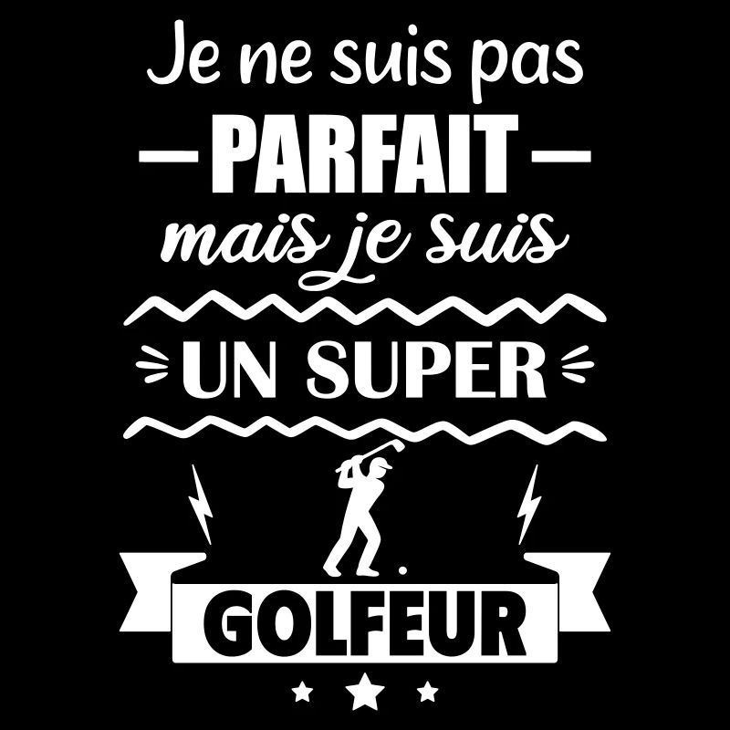 Nicht perfekt, aber großartiger Golfer Golf